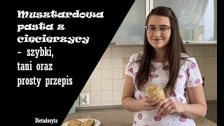 Pasta z ciecierzycy na kanapki  szybki i prosty przepis pastanakanapke ciecierzyca [upl. by Timmy304]