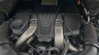 Mercedes 2013 ML550 Engine running with engine start up [upl. by Attlee]