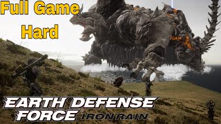 Earth Defense Force Iron Rain Full Playthrough 2020 Hard Longplay [upl. by Oicirtap]