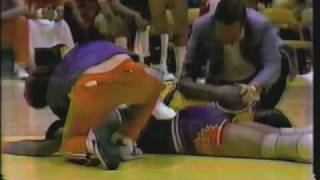 James Worthy fractures tibiashin 1983 [upl. by Radack524]