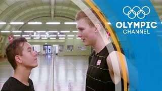 Viktor Axelsen bedazzles PWG Freestyle with his badminton matrix workout  Hitting the Wall [upl. by Garry]