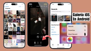Nueva Galería estilo iPhone para Android 😍✨🫶⭐️⭐️tutorial iOS cute [upl. by Furlani]