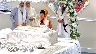 Bhog Akhand Path Sahib at Khalsa School Newton [upl. by Aryamoy]