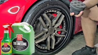 NEW Griots Garage Ceramic Tire Dressing  How Long Will it Last [upl. by Lyndsey174]