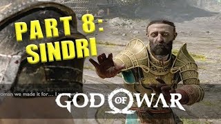 God Of War Sindri and the Foothills  Walkthrough part 8 [upl. by Aicilla469]