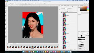 doyeon gif tutorial photoshop  vapoursynth  topaz [upl. by Ytinav421]