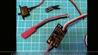 Antweight or Fairyweight 150g Battlebot motor esc preparation [upl. by Perry]