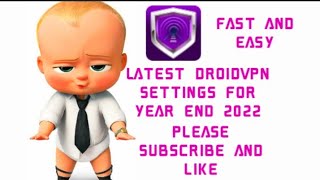 Latest DroidVPNSettings For Netone End Of Year [upl. by Ellehcsor612]