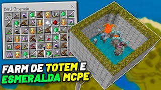 FARM de PILLAGER FÁCIL para MINECRAFT BEDROCK 121 MCPE XBOX Playstation Switch PC [upl. by Aytac913]