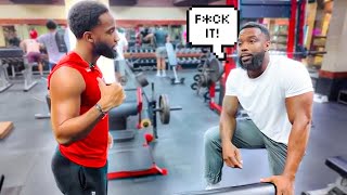 CashNasty Addresses the HACKNASTY Allegations w B Ellis… WEIGHT ROOM WORKOUT [upl. by Eissed]