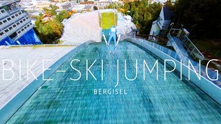 Epic Innsbruck 1905 Bike  Ski Jumping at Bergisel [upl. by Nylatsirk]