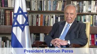 President Shimon Peres Launches YouTube Channel [upl. by Mcroberts87]