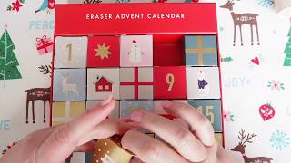 kikkiK Eraser Advent Calendar Day 4 [upl. by Gabriell]