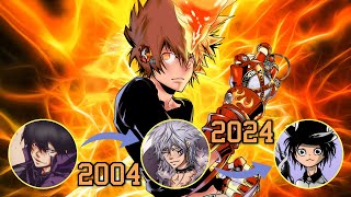 Katekyo Hitman Reborn 2004  2024  Game Evolution [upl. by Spalla45]