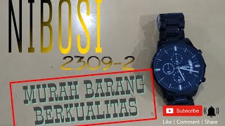 Review Jam Tangan Nibosi 23092  Chronograph Aktif Harga Bersahabat [upl. by Down933]