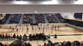 DanceFullOutMN  Lakeville North Dance Team Kick 2017 [upl. by Henry]