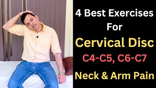 Cervical Disc Exercises How to Sleep in Neck Pain Pillow For Neck Pain Neck and Arm Pain Exercise [upl. by Olympia]