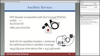 GSA Fleet Desktop Workshop Telematics [upl. by Jeffcott]