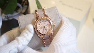 REVIEW nhanh Đồng hồ nữ Michael Kors MK6175  Helena Watch [upl. by Takeo]