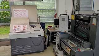 Heidelberg Printmaster PM 52 5 [upl. by Lothar]