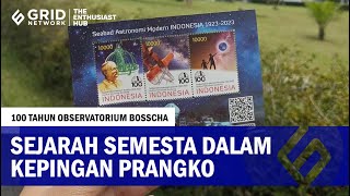 100 TAHUN OBSERVATORIUM BOSSCHA CERITA FILOSOFIS DALAM DESAIN PRANGKO [upl. by Nauht]