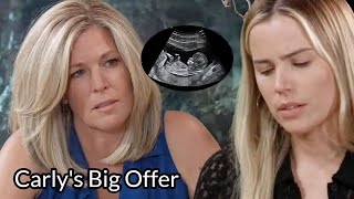 General Hospital Spoilers  Carlys big offer Sasha protects her child and eliminates Willow [upl. by Aileme219]