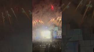 Fogos evento teste rock in Rio 2024 fireworks rockinrio2024 [upl. by Zoeller]