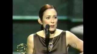 Patricia Heaton wins 2001 Emmy Award for Lead Actress in a Comedy Series [upl. by Nomelif]