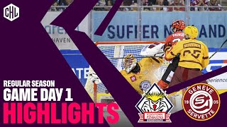 Highlights  Pinguins Bremerhaven vs GenèveServette [upl. by Sadira]