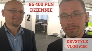 86 400 PLN dziennie devstyle vlog 160 [upl. by Aicemat]