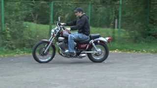 yamaha virago 400 ride [upl. by Kingsbury]