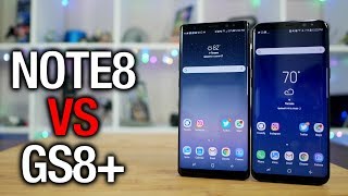 Galaxy Note 8 vs Galaxy S8 Samsungs Best Phablet  Pocketnow [upl. by Nutter]