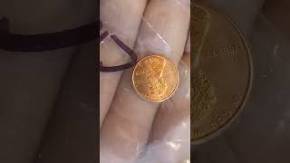 1997 uncirculated red Lincoln cent [upl. by Inafetse]