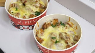 غراتان بوتين الكندية gratin poutine 🍗🧀 [upl. by Nereil]