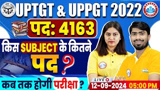 UP TGT amp PGT Vacancy 2024  4163 Post  UP TGT PGT Exam Date Update  By Mamtesh Sir amp Varsha Maam [upl. by Livi26]