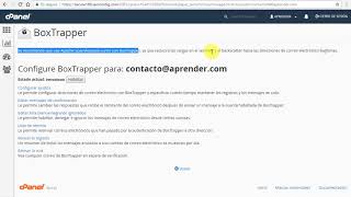 Configuración boxtrapper [upl. by Dearman]