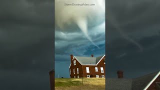 Wizard of Oz Tornado Twin Hovers over house and causes power flashes shorts [upl. by Anirb286]