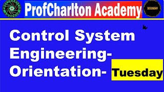 Control Engineering Orientation Tuesday 44 PUP [upl. by Ahtilat542]