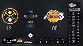 Nuggets  Lakers Game 3  NBAPlayoffs presented by Google Pixel Live Scoreboard [upl. by Shugart]