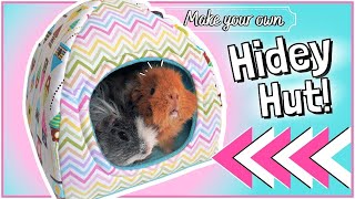 How to Make Your Own Guinea Pig Hidey Hut Tutorial and Sewing Pattern [upl. by Thevenot325]