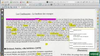 1ere partie EmileLes voyages à pieds et Ma bohême de JeanJacques Rousseau et de Rimbaud [upl. by Charters]