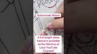 Buttonhole Wheel Quick Tutorial [upl. by Bumgardner39]