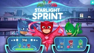 PJ Masks Starlight Sprint NEW iPad High Score Challenge [upl. by Nivalc]