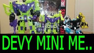 Kubian Scaled Down Combiner Wars Devastator [upl. by Adda]