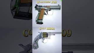 Walther P99 Colt M1909 Revolver Pistol [upl. by Poirer]