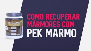 Como recuperar mármores com Pek Marmo [upl. by Norabel]