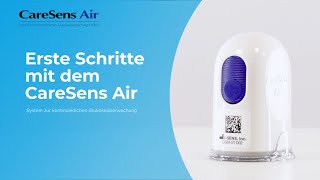 CareSens Air  System zur kontinuierlichen Glukoseüberwachung [upl. by Olatha754]