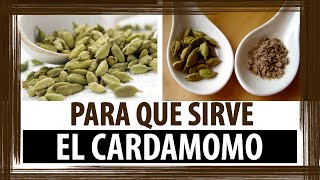 PARA QUE SIRVE EL CARDAMOMO  CARDAMOMO PROPIEDADES MEDICINALES BENEFICIOS DEL CARDAMOMO [upl. by Donnenfeld]