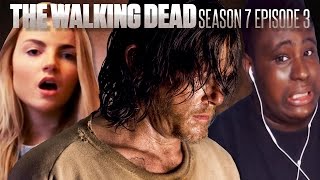 Fans React To The Walking Dead Season 7 Episode 3 quotThe Cellquot [upl. by Bogoch39]