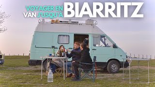 Je traverse la France jusquà Biarritz  Vivre En Van 4x4 Ep2 [upl. by Amilas]